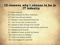 reasons to choose IT industry